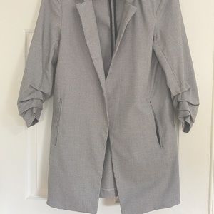 Casual long Gray blazer
